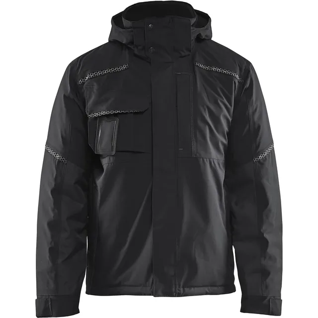 blaaklaeder-winterjacke-wind-wasserdicht-gesteppt-mit-kapuze image 1