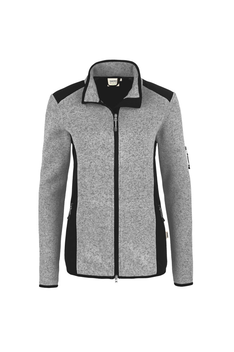 hakro-no-236-damen-strickfleecejacke-mit-softshell image 3