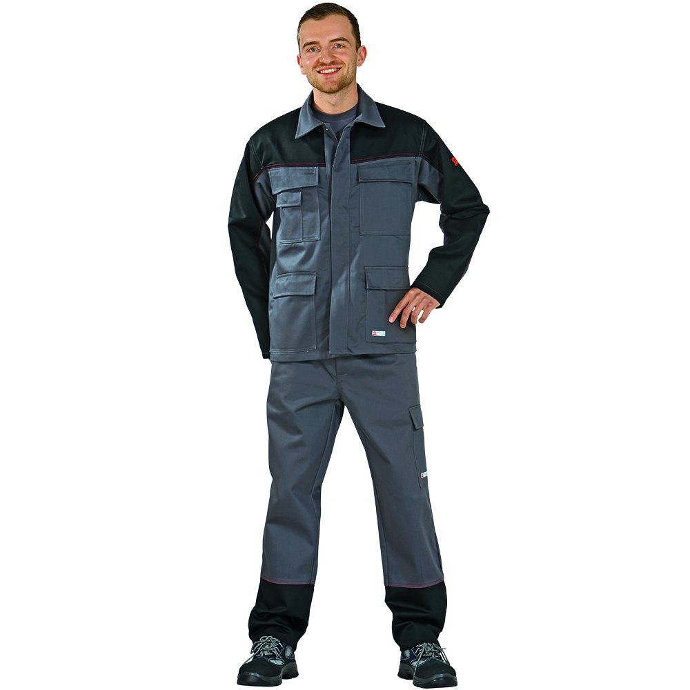 planam-weld-shield-jacke-grau-schwarz-groesse-44 image 2