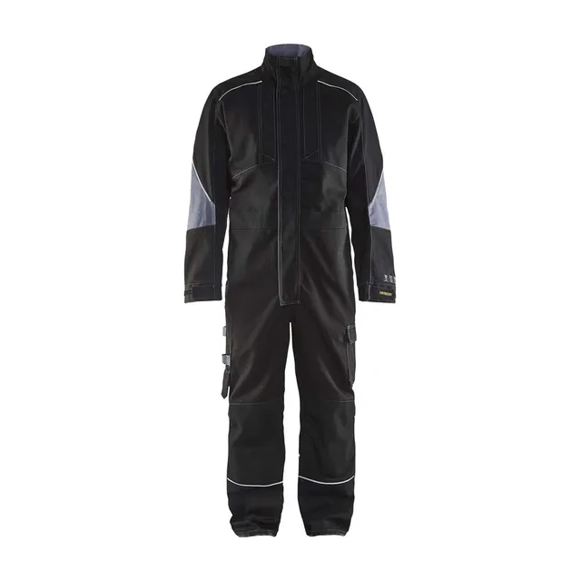 bl-kl-der-6061-flammschutz-overall-schwarz-grau-c64 image 1