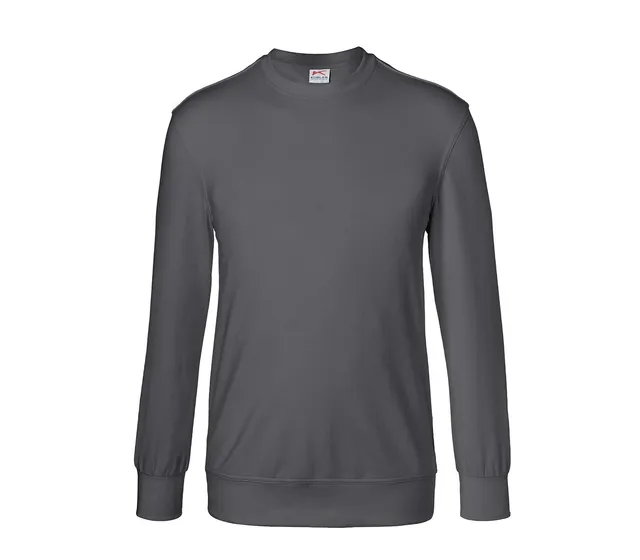 k-bler-shirts-sweatshirt-anthrazit-melange-workwear-sweatshirt image 1