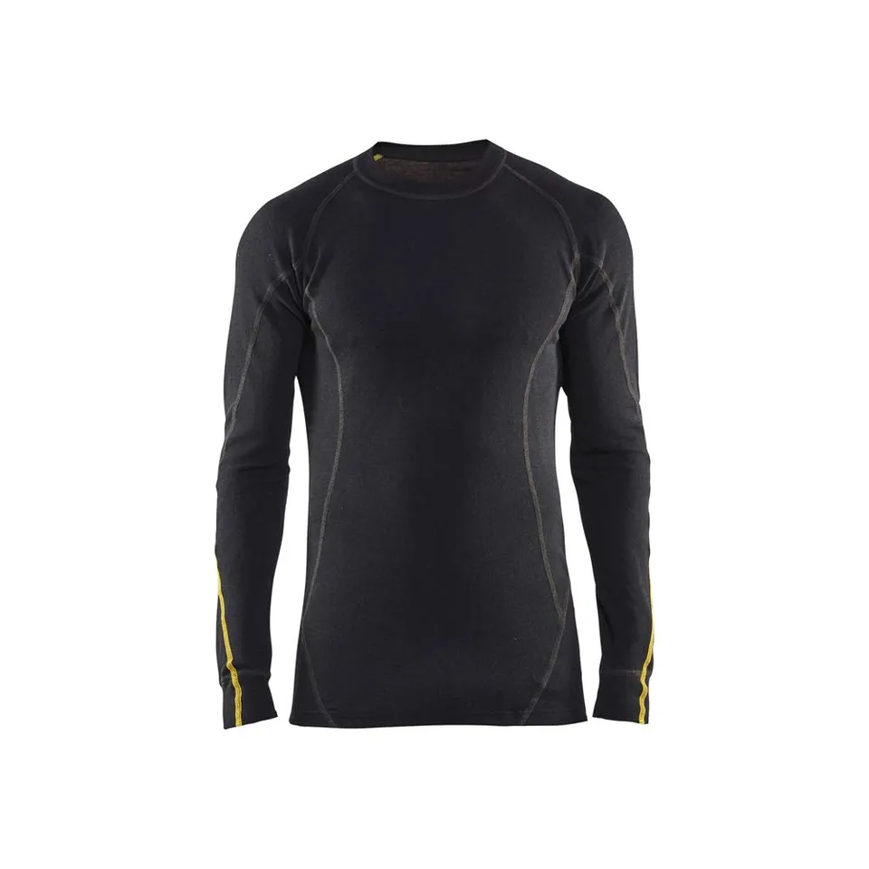 bl-kl-der-4794-flammschutz-unterhemd-78-merinowolle-schwarz-xs image 1