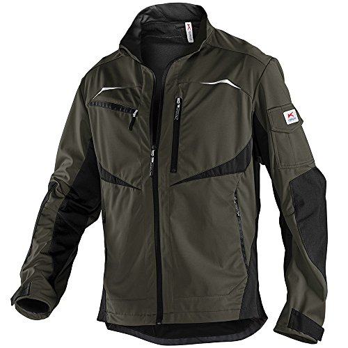 k-bler-practiq-ultrashell-arbeitsjacke-oliv-schwarz-xs image 6